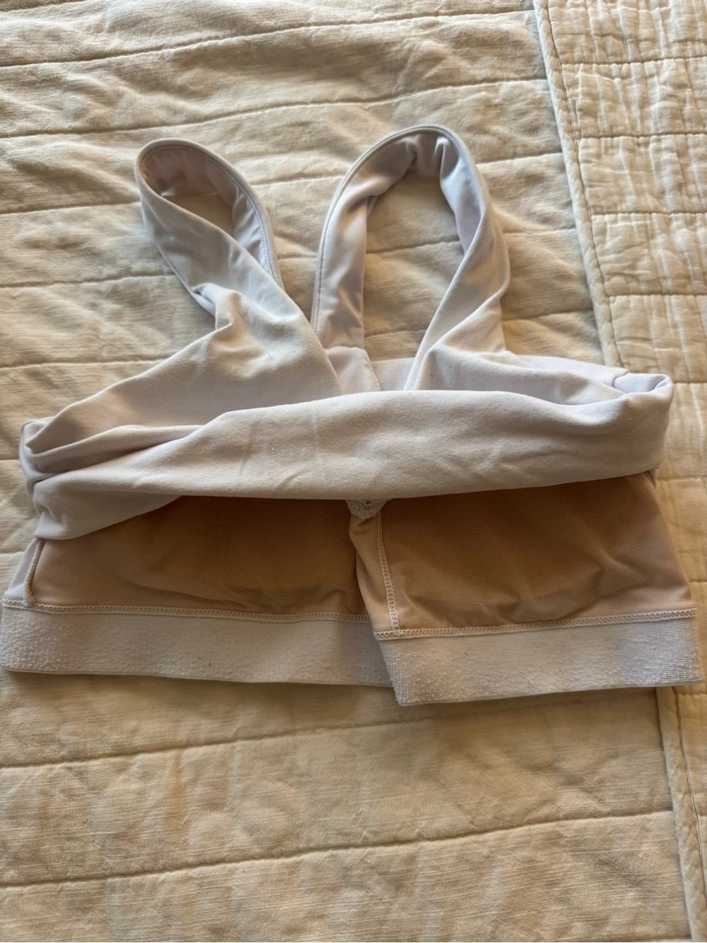 ALO Yoga White Sports Bra